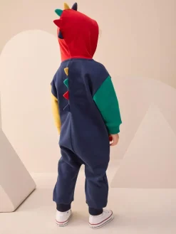 Next Colourblock All-In-One (3mths-7yrs)^BOY Sets & Outfits|Sweatshirts & Hoodies