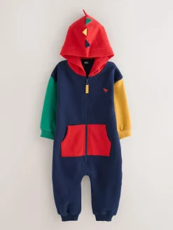 Next Colourblock All-In-One (3mths-7yrs)^BOY Sets & Outfits|Sweatshirts & Hoodies