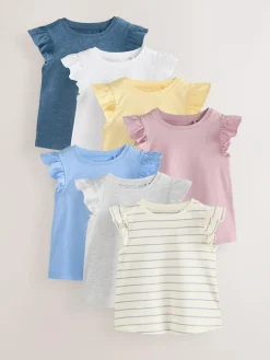 Discount Next Multi Core Vests 7 Pack (3mths-7yrs)