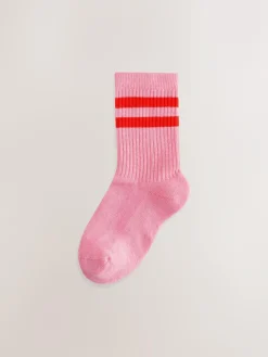 Next Cotton Rich Cushioned Sole Ankle Socks 4 Pack^ Socks & Tights|Baby Girls