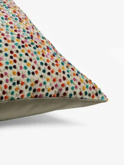 Clearance Next Multi Cut Velvet Spot 59 x 59cm Cushion