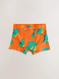 Next Multi Dinosaur Soft Waistband Trunks 7 Pack (1.5-10yrs)