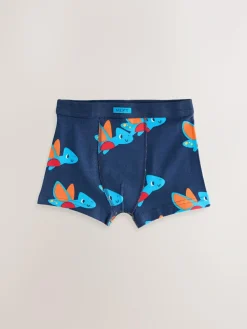 Next Multi Dinosaur Soft Waistband Trunks 7 Pack (1.5-10yrs)