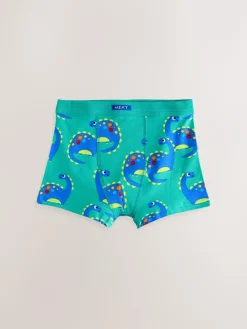 Next Multi Dinosaur Soft Waistband Trunks 7 Pack (1.5-10yrs)