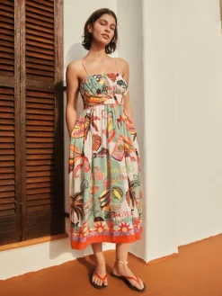 Next Multi Embellished Midi Dress