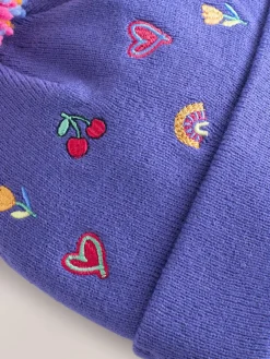 Discount Next Embroided Pom Beanie (3mths-10yrs) Multi