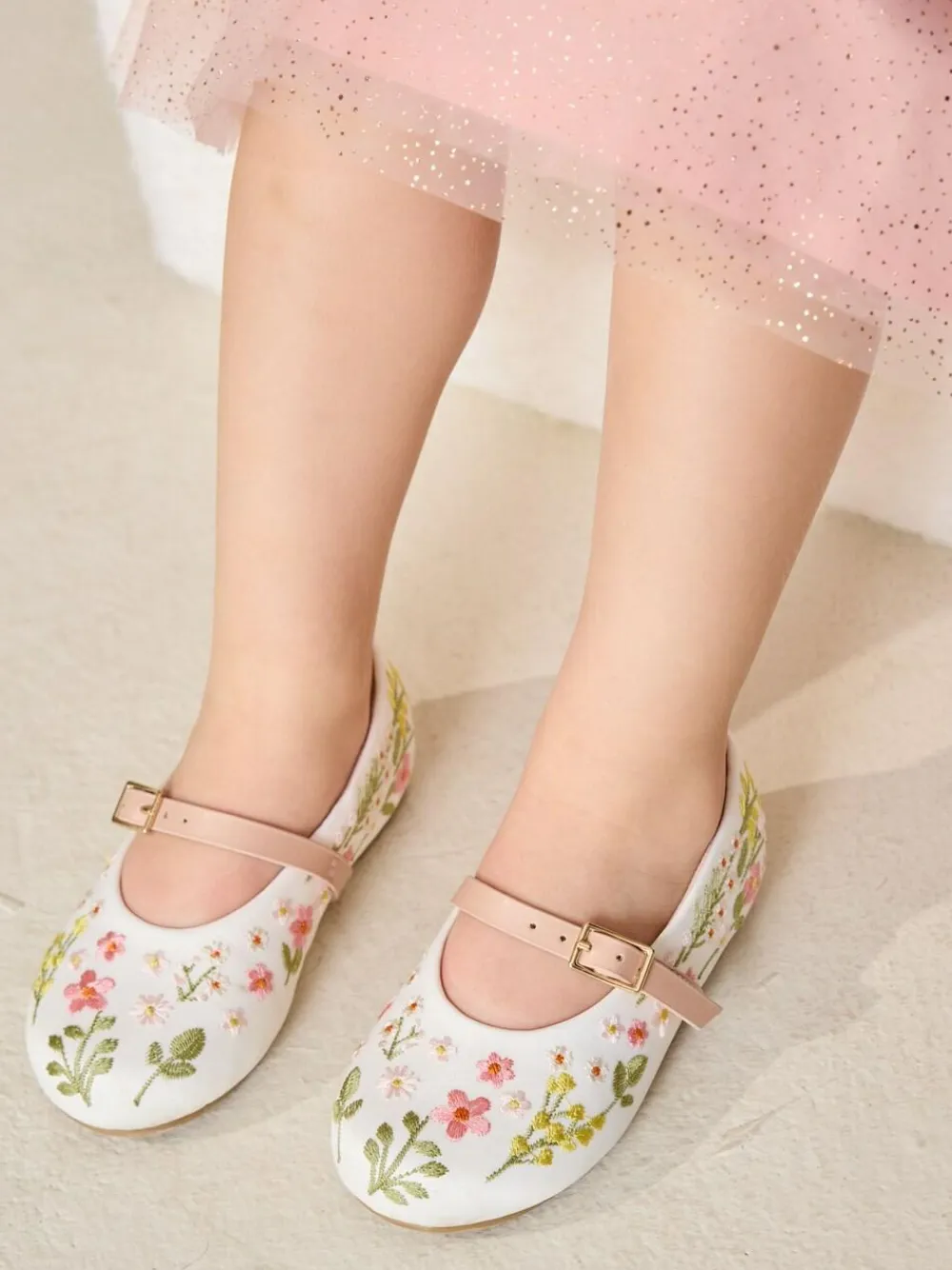 Next Multi Embroidered Occasion Mary Jane Shoes