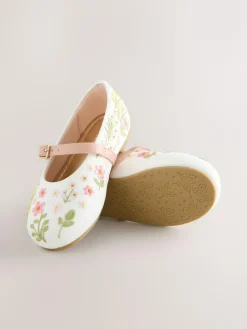 Next Multi Embroidered Occasion Mary Jane Shoes