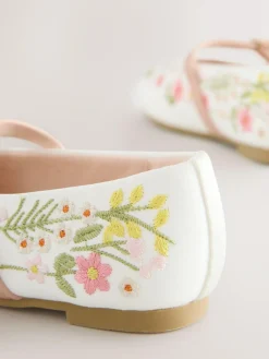 Next Multi Embroidered Occasion Mary Jane Shoes