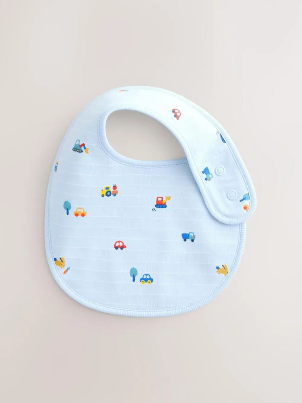 Online Next Multi Farm 5 Pack Baby Bibs