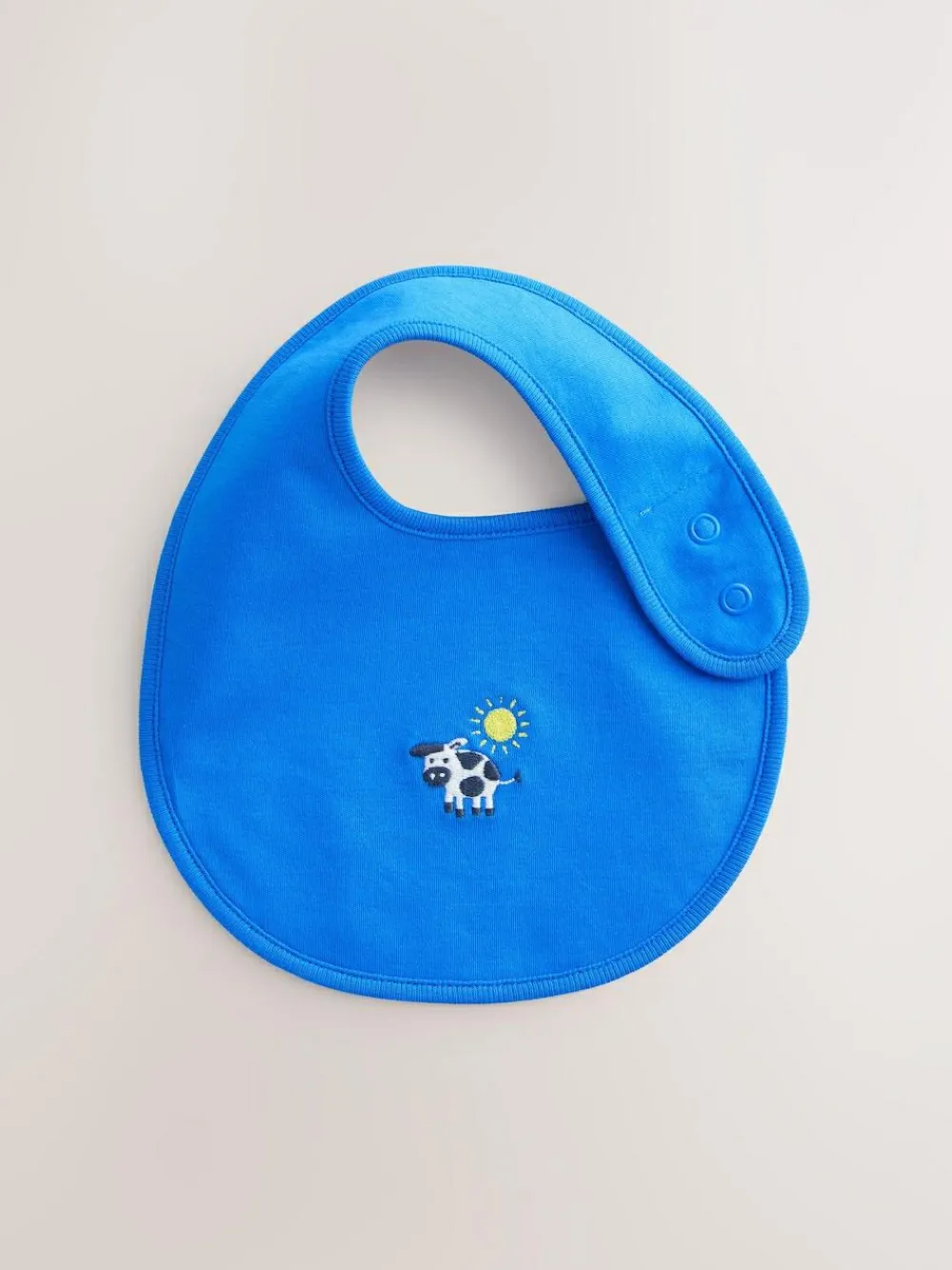 Online Next Multi Farm 5 Pack Baby Bibs