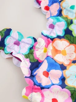 Next Scallop Edge Swimsuit (3-16yrs)^ Swimwear