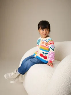 Clearance Next Multi Fun Printed Cardigan (3mths-7yrs)