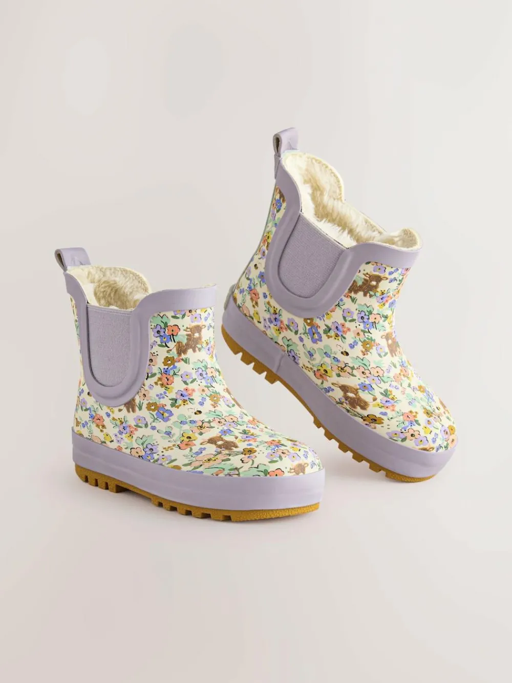 Best Next Multi Hamish The Highland Cow Chelsea Wellies