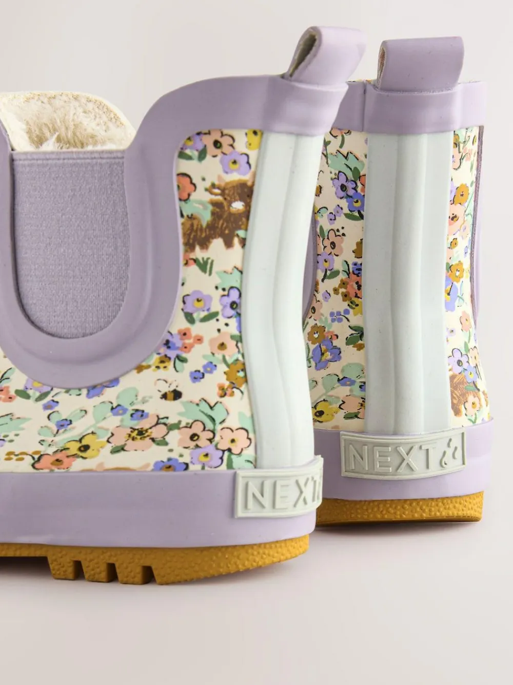 Best Next Multi Hamish The Highland Cow Chelsea Wellies