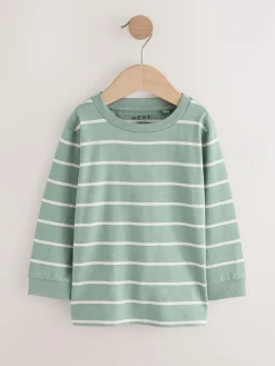 Outlet Next Multi Minerals Long Sleeve T-Shirts 8 Pack (3mths-7yrs)