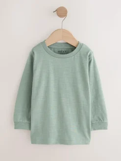 Outlet Next Multi Minerals Long Sleeve T-Shirts 8 Pack (3mths-7yrs)