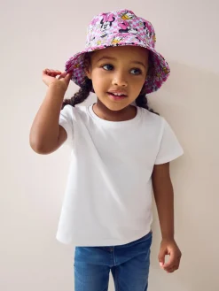 Hot Next Multi Minnie Mouse 100% Cotton Bucket Hat (3mths-13yrs)