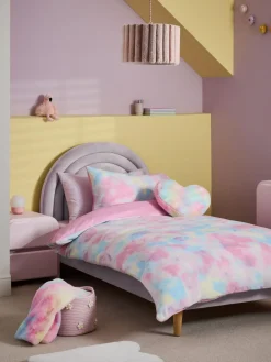 Next Multi Ombre Cosy Fleece Duvet Cover and Pillowcase Set^ Childrens Bedding