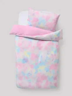 Next Multi Ombre Cosy Fleece Duvet Cover and Pillowcase Set^ Childrens Bedding