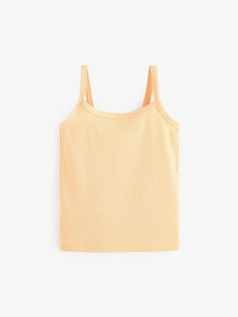 Next Multi Pastel Rib Cami Vest 5 Pack (2-16yrs)