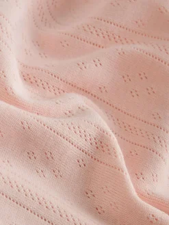 Next Multi Pastel Short Sleeve Pointelle Baby Bodysuits 5 Pack^ Bodysuits & Vests|Vests