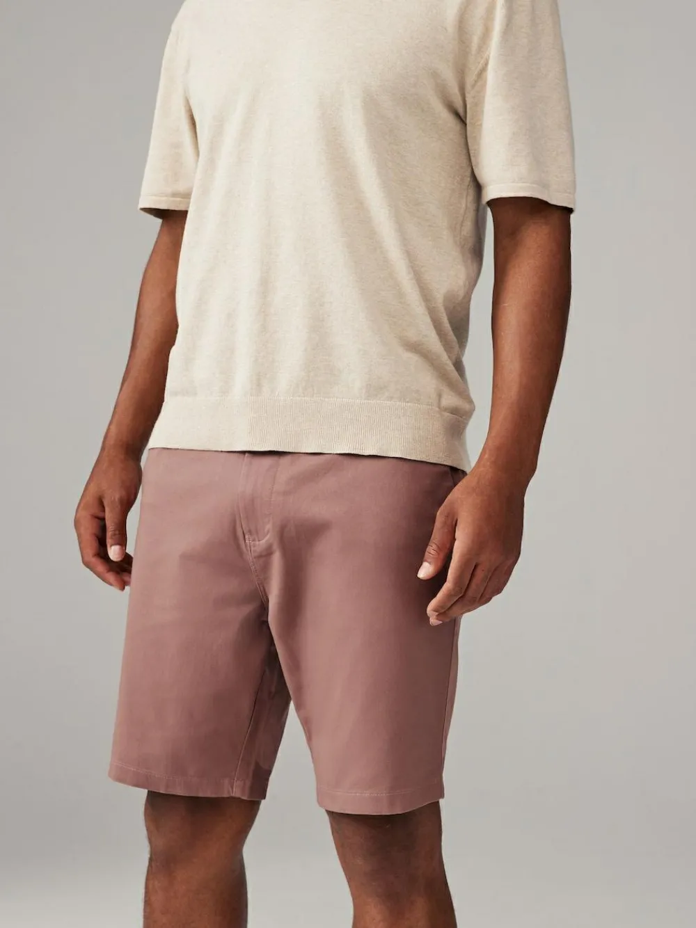 Next Straight Fit Stretch Chino Shorts 4 Pack^ Shorts