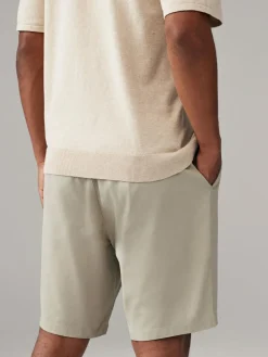 Next Straight Fit Stretch Chino Shorts 4 Pack^ Shorts