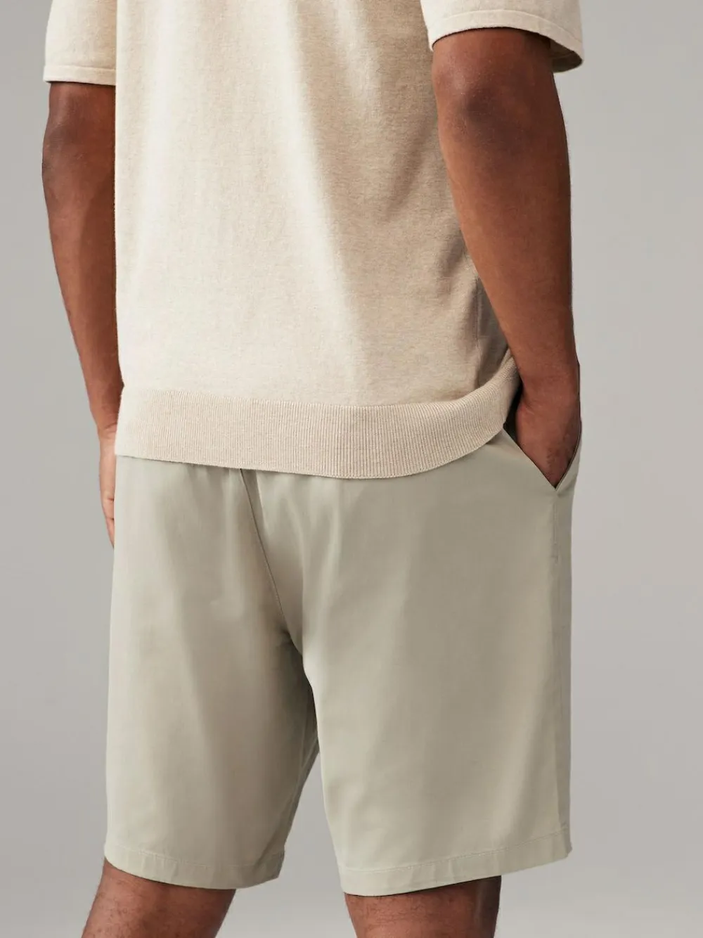 Next Straight Fit Stretch Chino Shorts 4 Pack^ Shorts