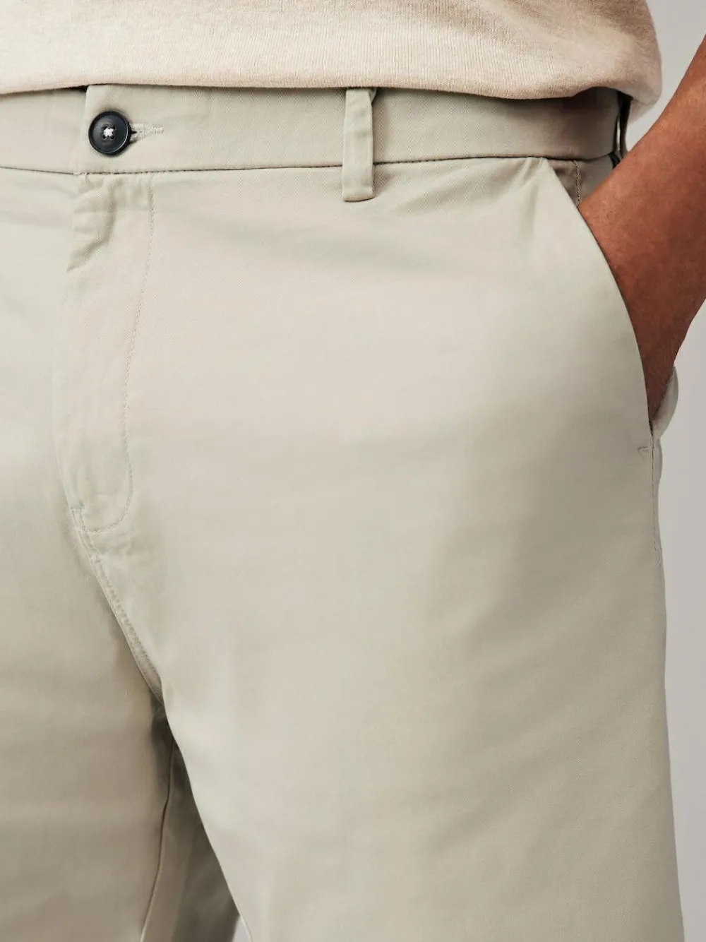 Next Straight Fit Stretch Chino Shorts 4 Pack^ Shorts