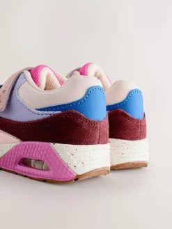 Outlet Next Elastic Lace Chunky Trainers Multi Pink