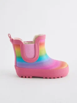 Clearance Next Multi Rainbow Chelsea Wellies