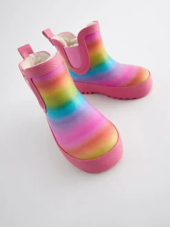 Clearance Next Multi Rainbow Chelsea Wellies
