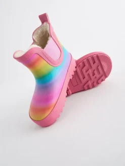 Clearance Next Multi Rainbow Chelsea Wellies