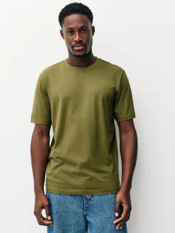 Next Multi Regular Fit Essential Cotton T-Shirts 6 Pack^ Nightwear|Tops & T-Shirts