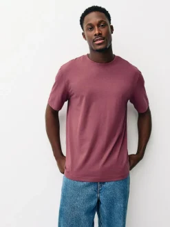 Next Multi Regular Fit Essential Cotton T-Shirts 6 Pack^ Nightwear|Tops & T-Shirts