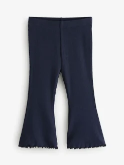 Next Multi Ribbed Flare Leggings 5 Pack (3mths-7yrs)^ Baby Girls|Multipacks