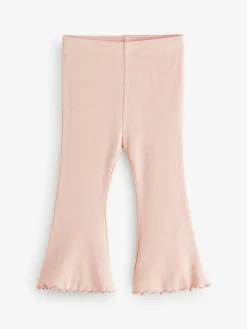 Next Multi Ribbed Flare Leggings 5 Pack (3mths-7yrs)^ Baby Girls|Multipacks