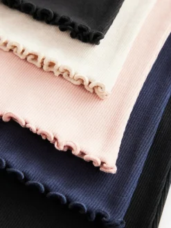 Next Multi Ribbed Flare Leggings 5 Pack (3mths-7yrs)^ Baby Girls|Multipacks