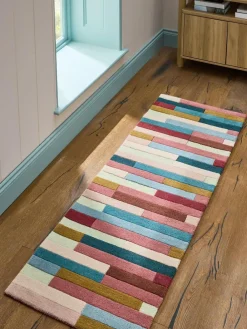 Next Multi Rio Broken Stripes Runner^ Rugs & Runners