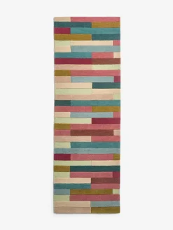 Next Multi Rio Broken Stripes Runner^ Rugs & Runners