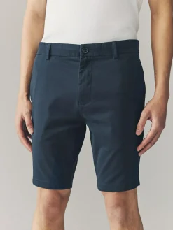 Next Multi Skinny Fit Stretch Chino Shorts 4 Pack^ Shorts