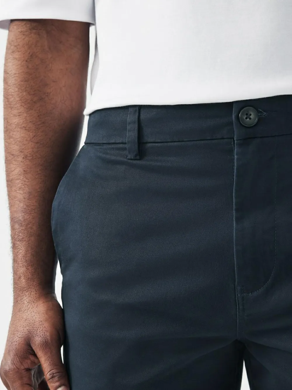 Clearance Next Slim Fit Stretch Chino Shorts 4 Pack Multi