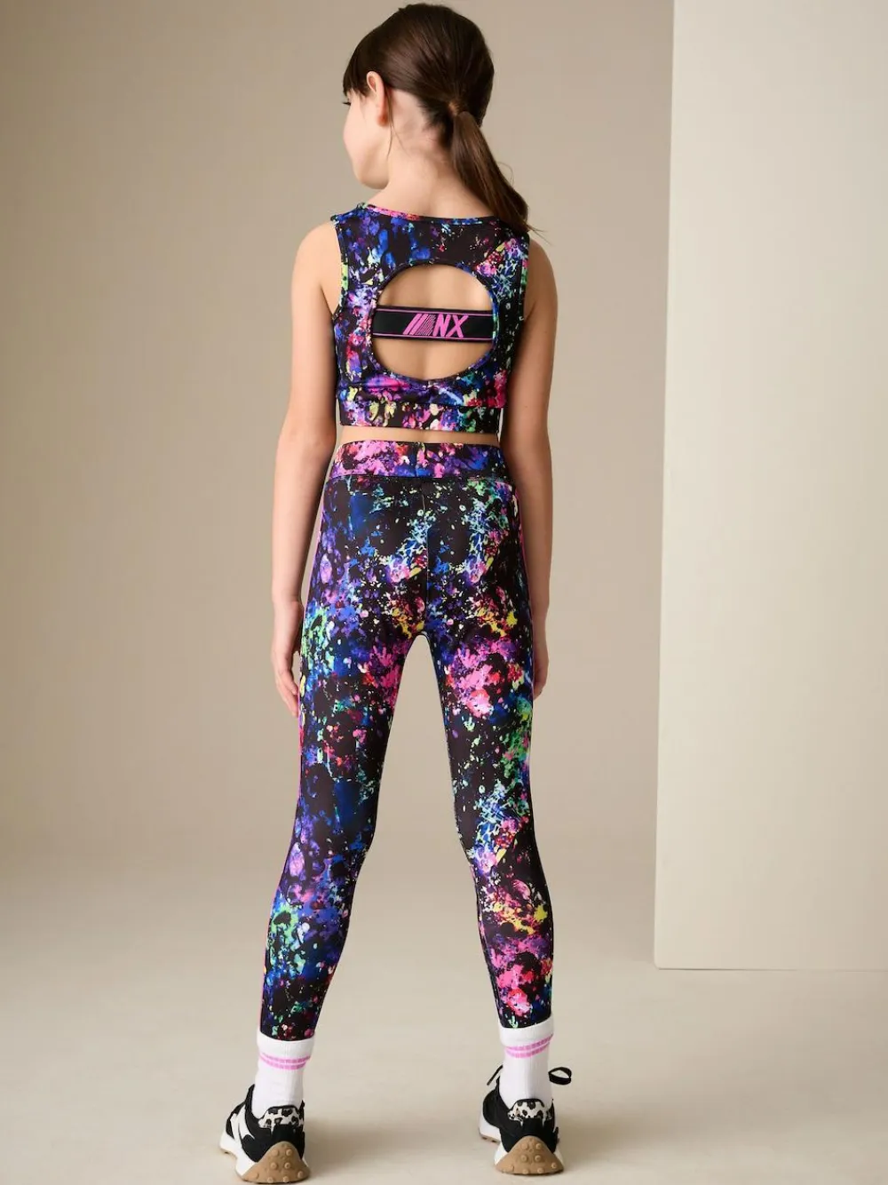 Hot Next Sports Crop Top (5-16yrs) Multi