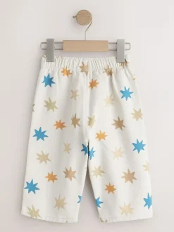 Discount Next Multi Star Print Printed Pull On Wide Trousers (3mths-7yrs)