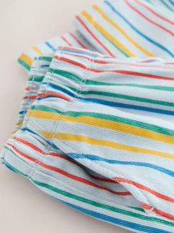 New Next Multi Stripe Printed Pull On Wide Trousers (3mths-7yrs)
