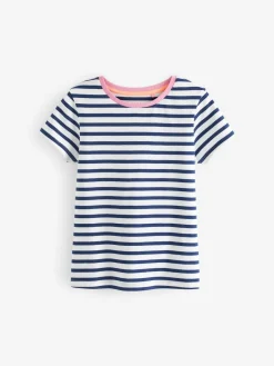 Hot Next T-Shirts 7 Pack (3-16yrs) Multi Stripe