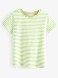 Hot Next T-Shirts 7 Pack (3-16yrs) Multi Stripe