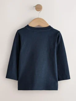 Best Next Long Sleeve T-Shirts 5 Pack (3mths-7yrs) Multi Transport