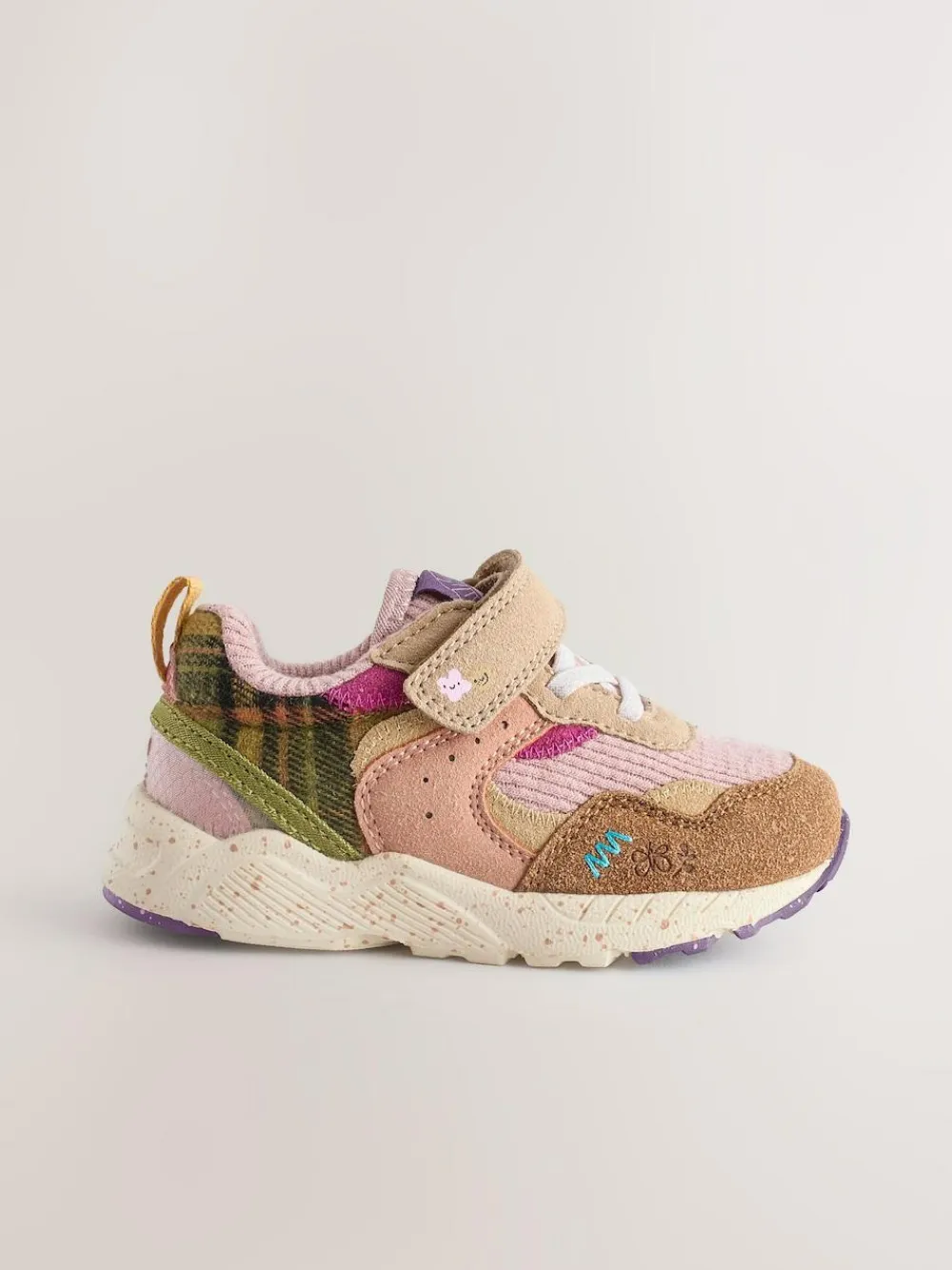 Next Wide Fit (G) Elastic Lace Touch Fasten Trainers^ Sneakers|Sneakers